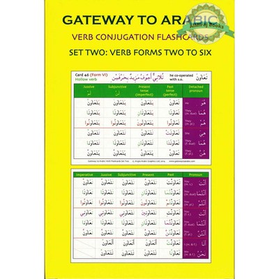 Gateway to Arabic Verb Conjugation Flashcards Set Two: Verb Forms Two to Six By