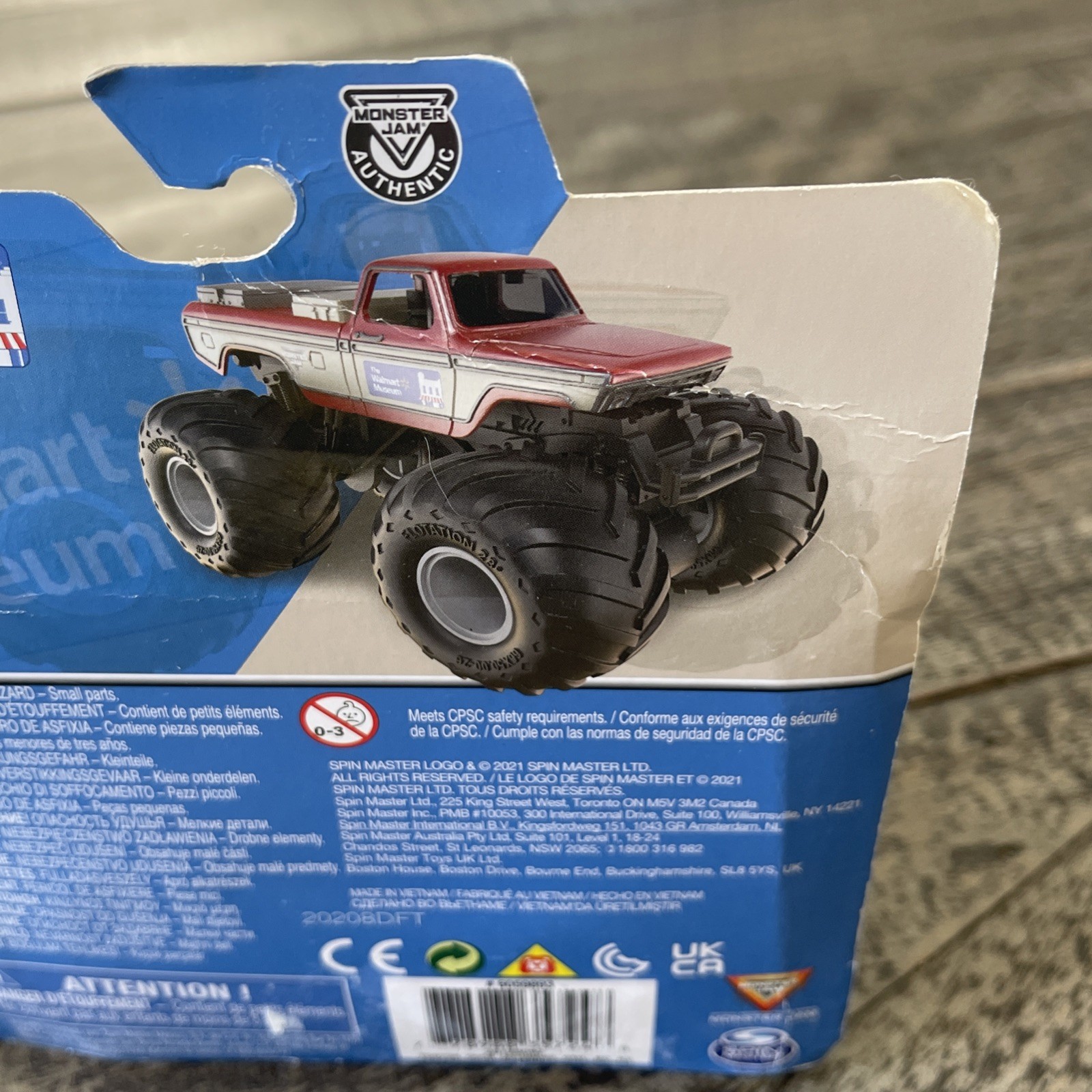 Spin Master Monster Jam Series The Walmart Museum Exclusive Monster Truck