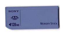 Sony Memory Stick 128MB MSA-128A Genuine Camera Memory Card