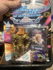 1994 Playmates Star Trek The Next Generation ESOQQ Action Figure (Box-D5)