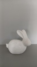 Easter Ceramic Bunny Rabbit Ornament Spring Home Decor 