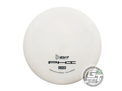 NEW EV-7 Premium Phi 175g White Black Stamp Putter Golf Disc