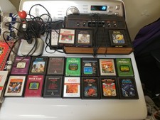 Atari 2600 Game Console Lot UNTESTED