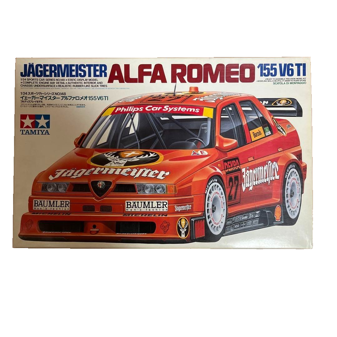 TAMIYA アルファロメオ 155 V6 TI イエーガーマイスター