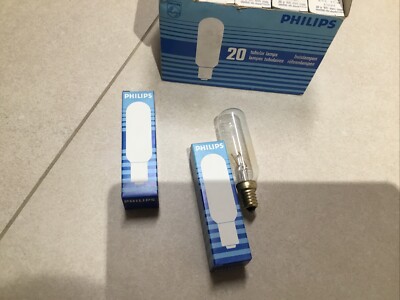 PHILIPS E14 15W Light Tubular Lamp Tubular Lamps Vintage NEW