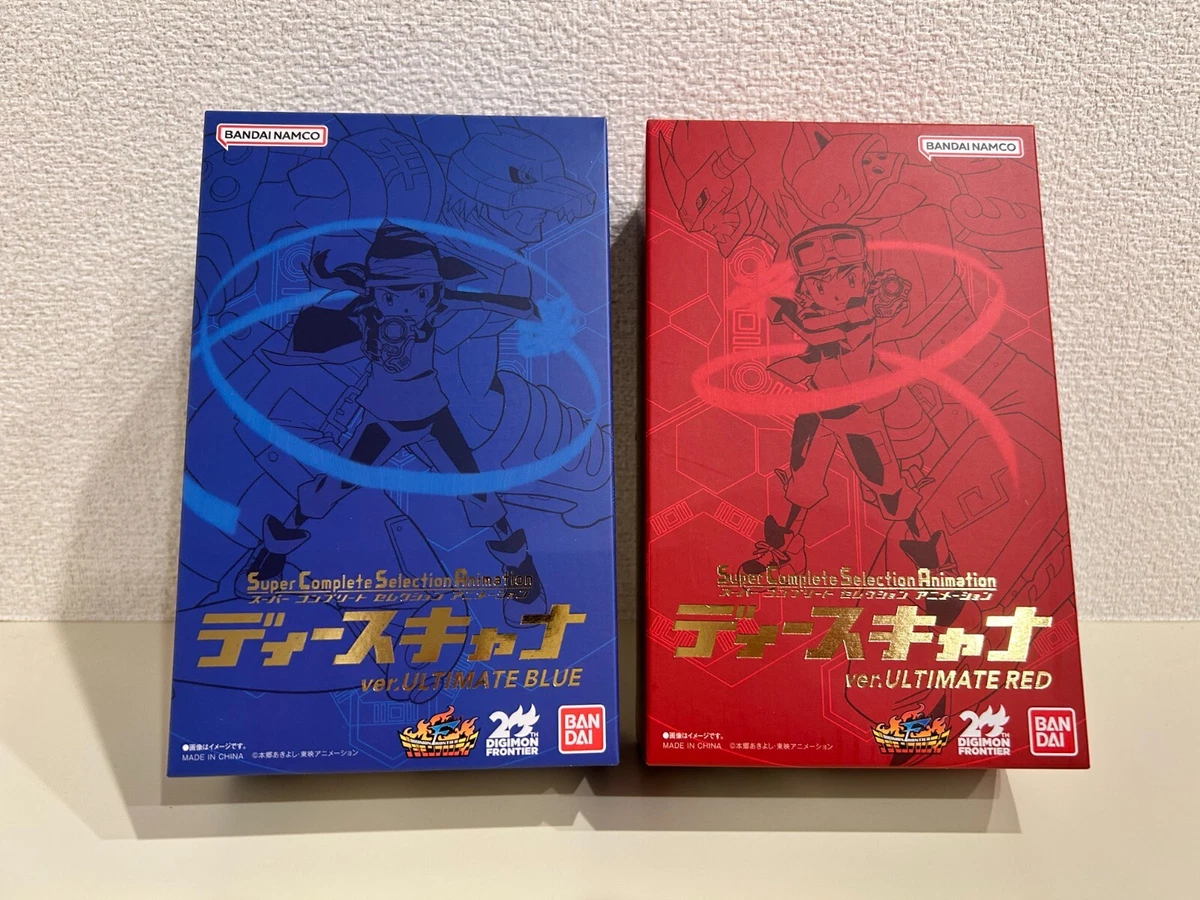 Digimon Frontier D-Scanner D scannner Ver Ultimate Red Blue set 2