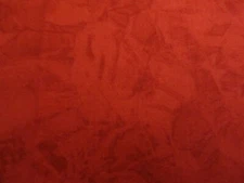 VTG MICHAEL MILLER ABSTRACT Burgundy Dark Red COTTON FABRIC 18" x 42