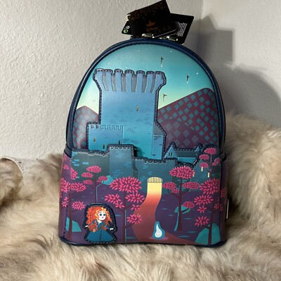 Loungefly Brave Princess Castle Backpack NWT Loungefly Disney Brave Princess Castle Series Mini Backpack  main image 4