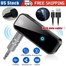 USB Wireless Bluetooth 5.0 Transmitter Receiver for Car Music Audio Aux Adapter