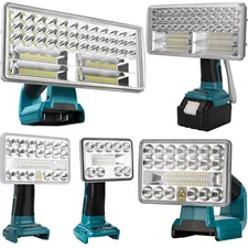 Portable Flashlight Spotlight Cordless LED Work Light for Makita 18V LXT Battery