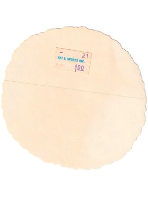 Vintage 1980's G&S Skateboard Sticker/Decal in Pink & Reflective