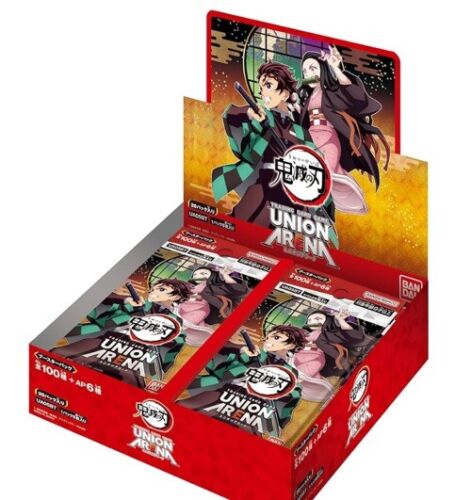 Union Arena Demon Slayer UA05BT Card Box Booster Pack Bandai Namco JAP - Foto 1 di 1