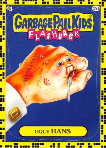 GARBAGE PAIL KIDS 2011 FLASHBACK SERIES 2 PICK-A-CARD YELLOW BASE STICKERS TOPPS - Picture 154 of 321