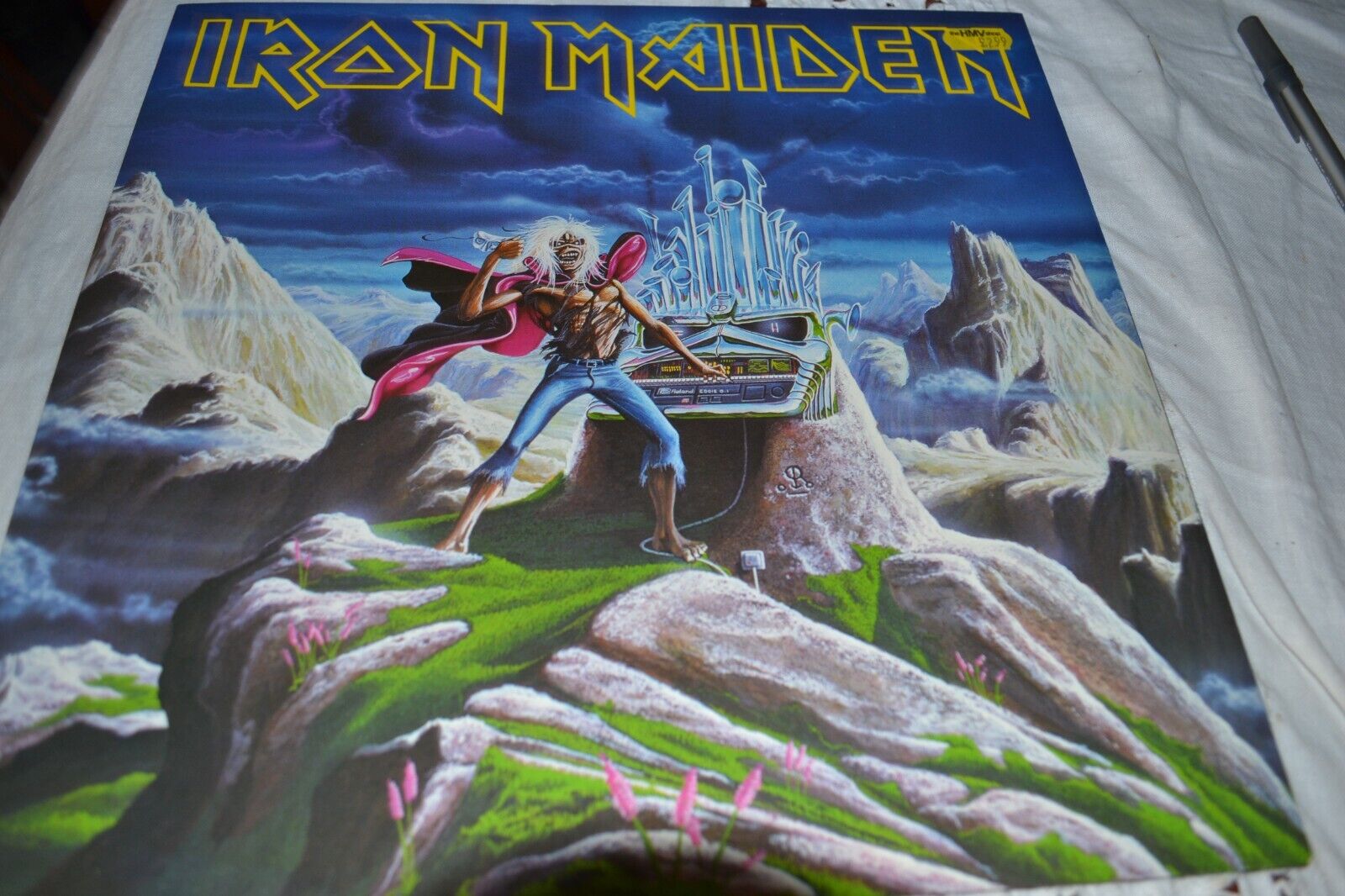 vinyl 12" maxi single - Iron Maiden - Run to the Hills - EMI 12EMI 5542