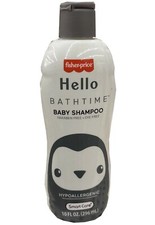 Fisher Price Hello Bathtime Baby Shampoo Hypoallergenic SmartCare Dye Free 10 oz