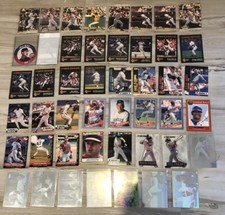 90s  Baseball Legends Food Card Lot Of 47 See Pics MLB Jimmy Dean Tombstone Post