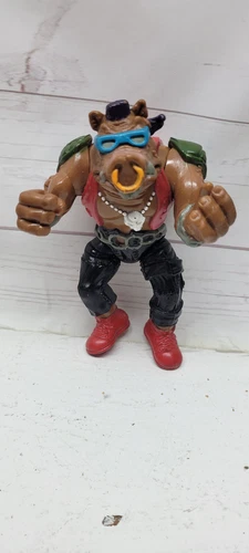1988 TMNT Teenage Mutant Ninja Turtles Bebop Hard Head Action Figure A4