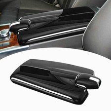 Schwarz Konsole Armlehne Box Abdeckung Trim für Mercedes Benz E-Klasse W212 Neu
