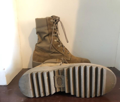 Vibram Hot Weather  Army Combat Boots Coyote in Tan Suede  Size 6.5W 6.5w Mens McRae Vibram Coyote Military Combat Hot Weather  main image 3