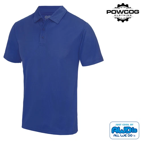 AWDis Cool Sports Polo - Breathable Performance Top for Running / Gym 25 Colours