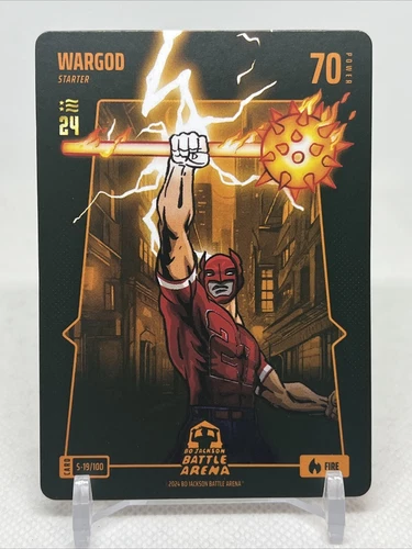Bo Jackson Battle Arena - Wargod Fire - Mike Trout - 2024 NSCC Exclusive