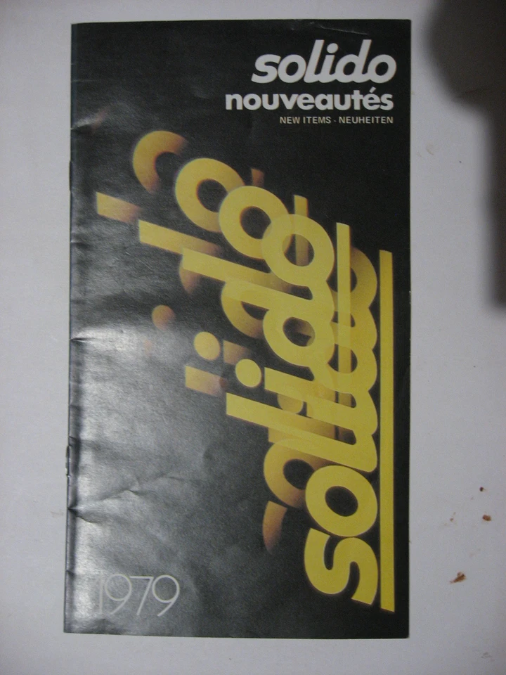 CATALOGUE SOLIDO NOUVEAUTES 1979 KIT RALLYES CIRQUE AMAR - Photo 1/1