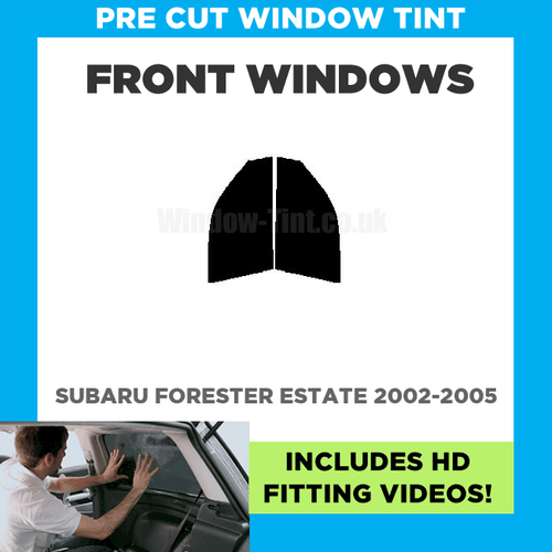 Pre Cut Window Tint For Subaru Forester Estate 2002-2005 - Front Windows - Picture 1 of 5