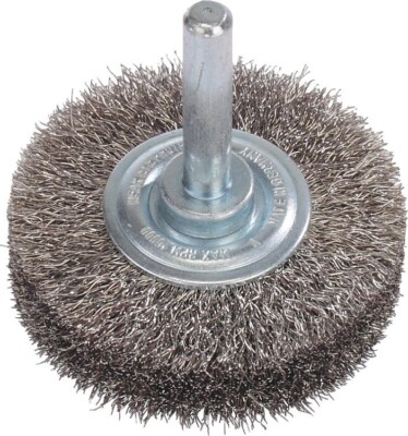 LESSMANN Rundbürste Stahldraht 0,20mm 40mm Schaft 6,0mm