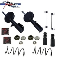 2x STOSSDÄMPFER + FEDERN + DOMLAGER + SCHUTZKAPPEN + KOPPELSTANGEN VORNE