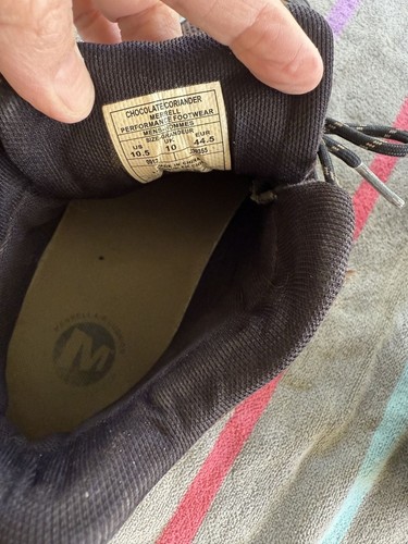 Merrell Herren Wanderschuhe 10,5 M braun robust Mesh & Wildleder Obermaterial robuste Sohle - Bild 5 von 10