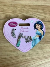 Disney Store Princess Jasmine Aladdin Bracelet Charms Set NIB Genie Lamp