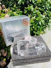 Hasselblad 500 C/M Swedish Crystal Camera. Full-Size Model in Box