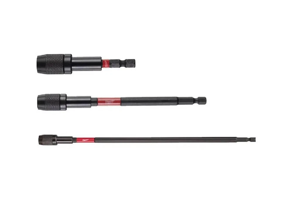 Milwaukee Shockwave Locking Bit Holders Impact Screwdriver