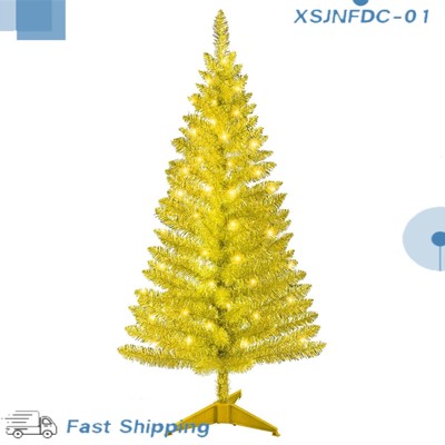 4ft Golden Tree Artificial Christmas Tree