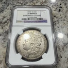 1890-CC Morgan Dollar $1 XF Details Improperly Cleaned NGC