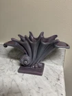 Vintage Royal Haeger by Royal Hickman Haeger Purple & Blue Sea Shell Vase #299