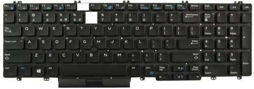 Dell R750 Tastiera Retroilluminata USA Per Dell Precision 7550 7560 7750 0713DM, Colore Nero Tastiera Dell Precision - Foto 9