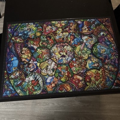 Tenyo DS1000764 Disney Stained Art Jigsaw Puzzle - 1000 Piece