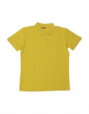 CARRERA Mens Polo Shirt XL Yellow Cotton DY48
