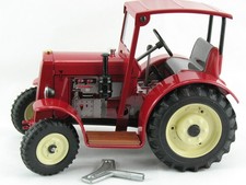 Blechspielzeug - Kovap Traktor Schlepper Schlüter DS 25 mit Dach, zum Aufziehen