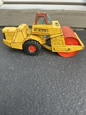 Vintage NYLINT Turbo-Power, Pressed Steel Articulating Steam Roller -  '60's USA