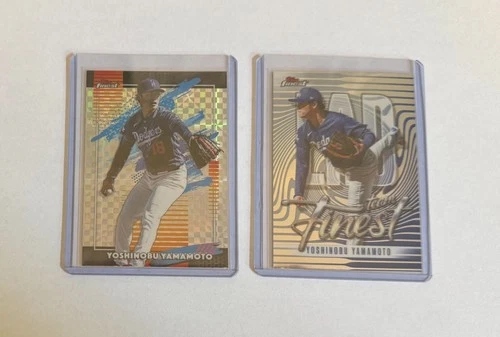 2026 Topps Finest Yoshinobu Yamamoto Base (RAW)
