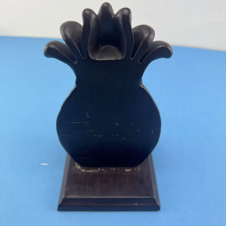 SOPORTE PUERTA, TOPE PUERTA DECORATIVO, CUÑA PUERTA METAL, TOPE PUERTA PIÑA, Foto 4 de 4