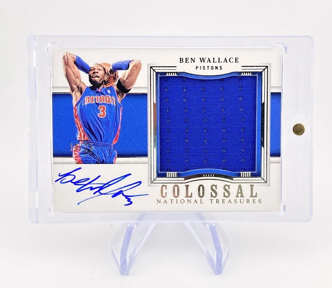 Ben Wallace Basketball Autographed Sports Trading Cards