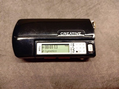 Creative MuVo TX MP3-Player 1GB Schwarz
