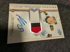 2020-21 Upper Deck Premier Rookie Auto Patch #AR-MI Ian Mitchell /149