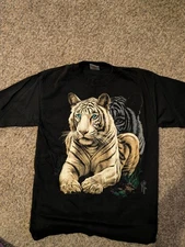 Vintage Power Pro Oneita Cliff Bonamie Silkmasters Tiger size large 
