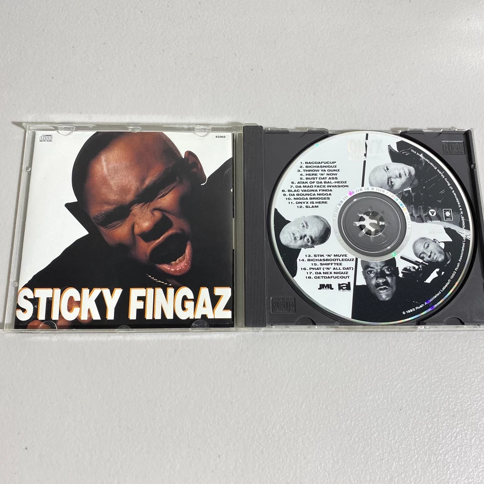 Onyx Bacdafucup Album (CD, 1993 Rush Associated Labels) Hip-Hop & Soul Foto 3 de 4