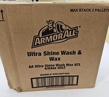 Armor All Ultra Shine Wash and Wax Liquid 64oz Bottle 4 PACK New