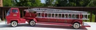 vintage 1960’s Tonka TFD ladder fire truck gas turbine toy